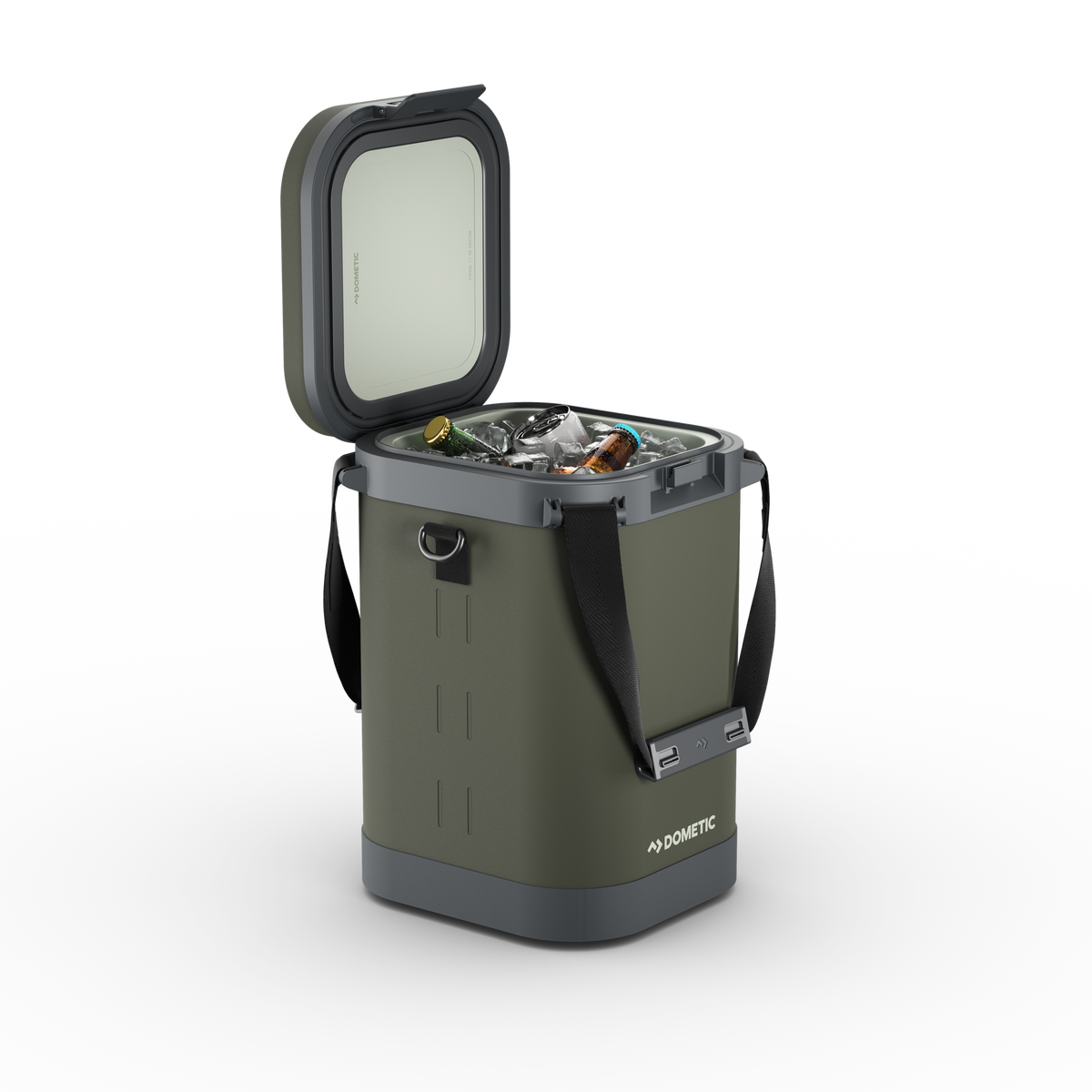 Borsa frigo Dometic Recon Softside ZL 12 litri, colore Lichen, verde oliva, vista del prodotto 2