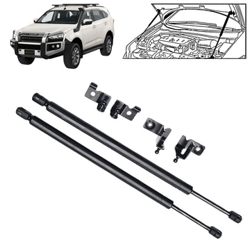 Molle a gas per portellone Isuzu D-Max e MU-X 2012-2019