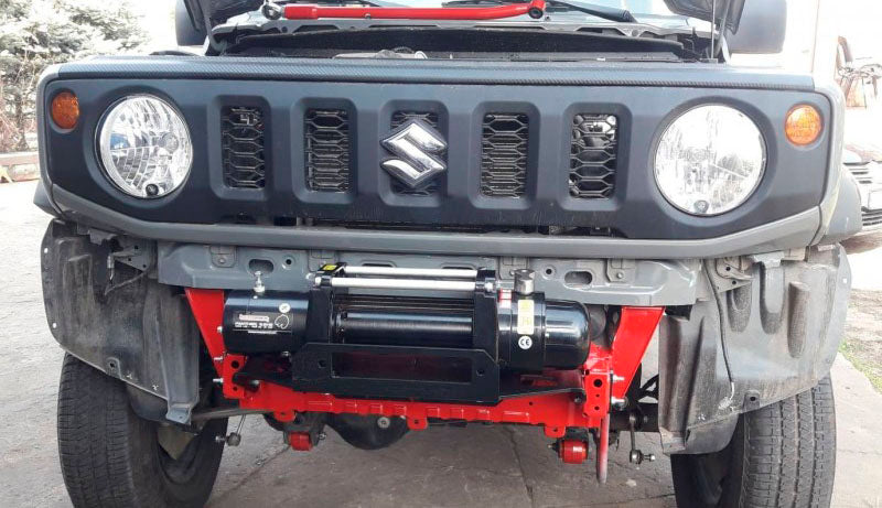 Base verricello – Suzuki Jimny 2018+ (verricelli fino a 12.500 lb) – immagine 4