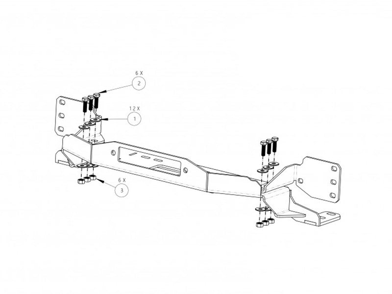 Base verricello – Toyota Tundra 2014+