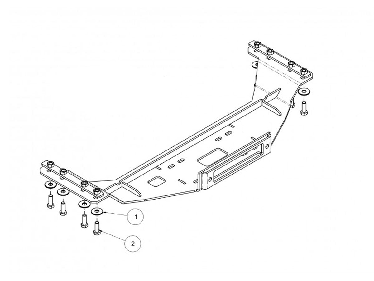 Base verricello – Volkswagen Crafter 4Motion 2011-2017 – immagine 2