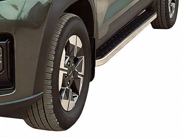Pedane laterali in acciaio inox – KGM Musso EV 2025+