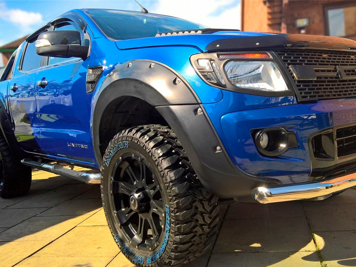 Allargamenti passaruota XXL ABS +45 mm – Ford Ranger 2012–2016