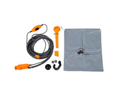 Doccia portatile 12V con pompa sommersa e presa accendisigari
