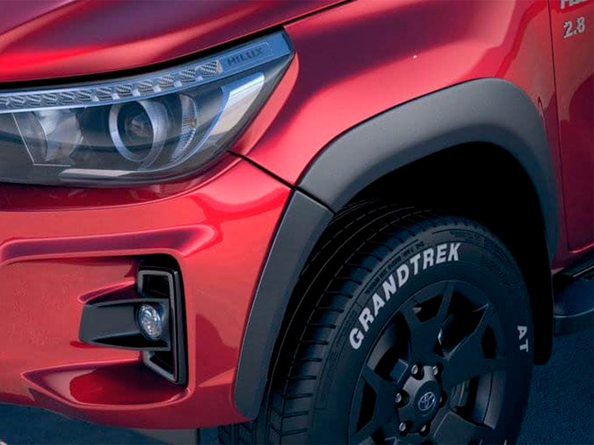 Allargamenti passaruota Slim-Plus in ABS 45 mm (6 pezzi) – Toyota Hilux Legend 2018–2021