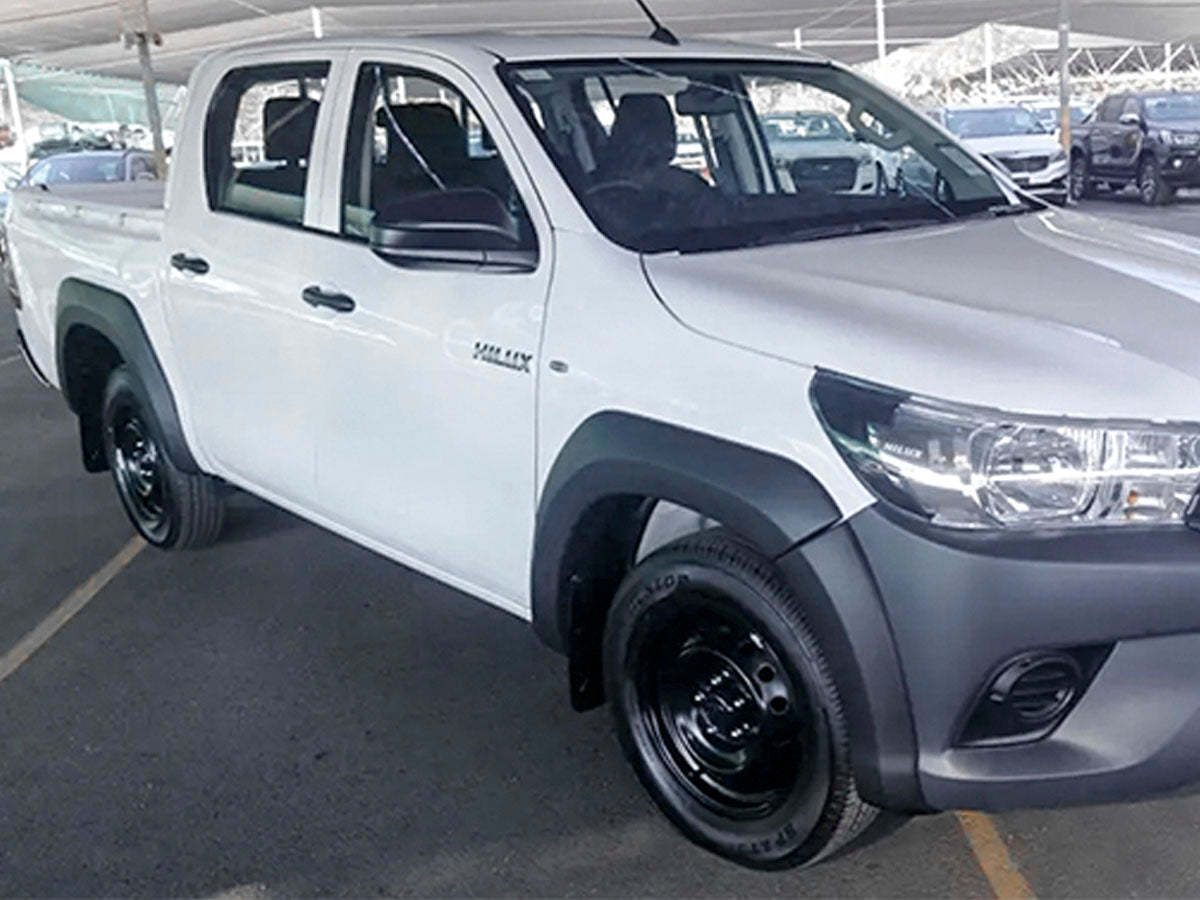 Allargamenti passaruota Slim-Plus in ABS 45 mm (6 pezzi) – Toyota Hilux 2021–2026