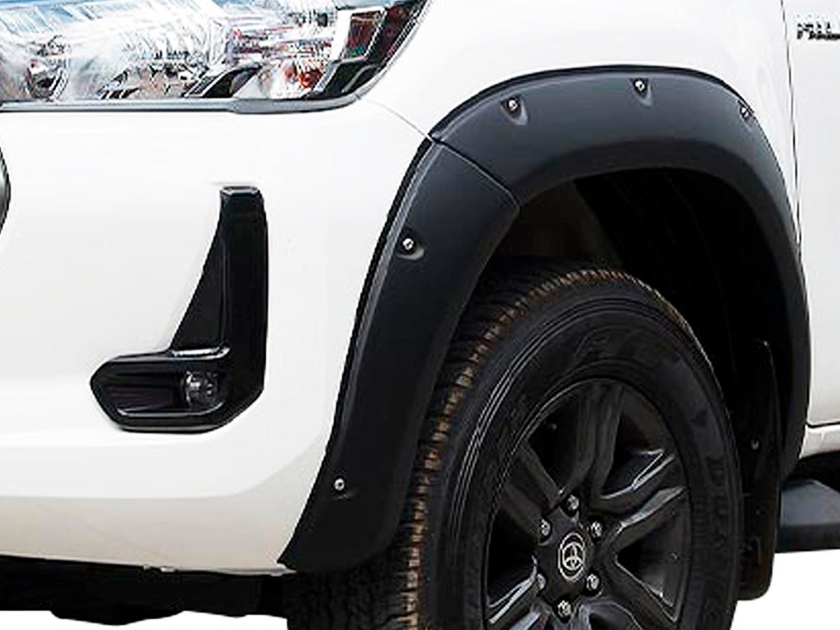 Allargamenti passaruota XXL in ABS 45 mm (6 pezzi) – Toyota Hilux dal 2021