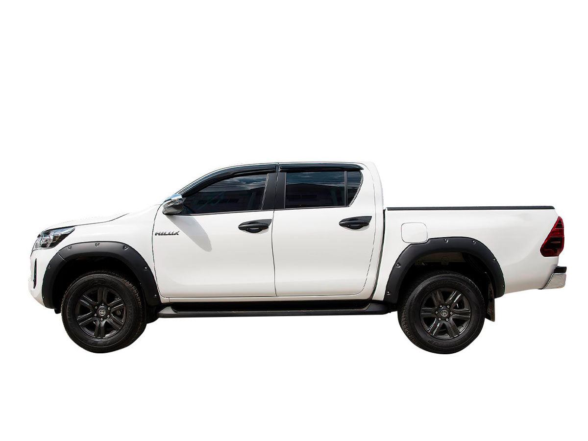 Allargamenti passaruota XXL in ABS 45 mm (6 pezzi) – Toyota Hilux dal 2021