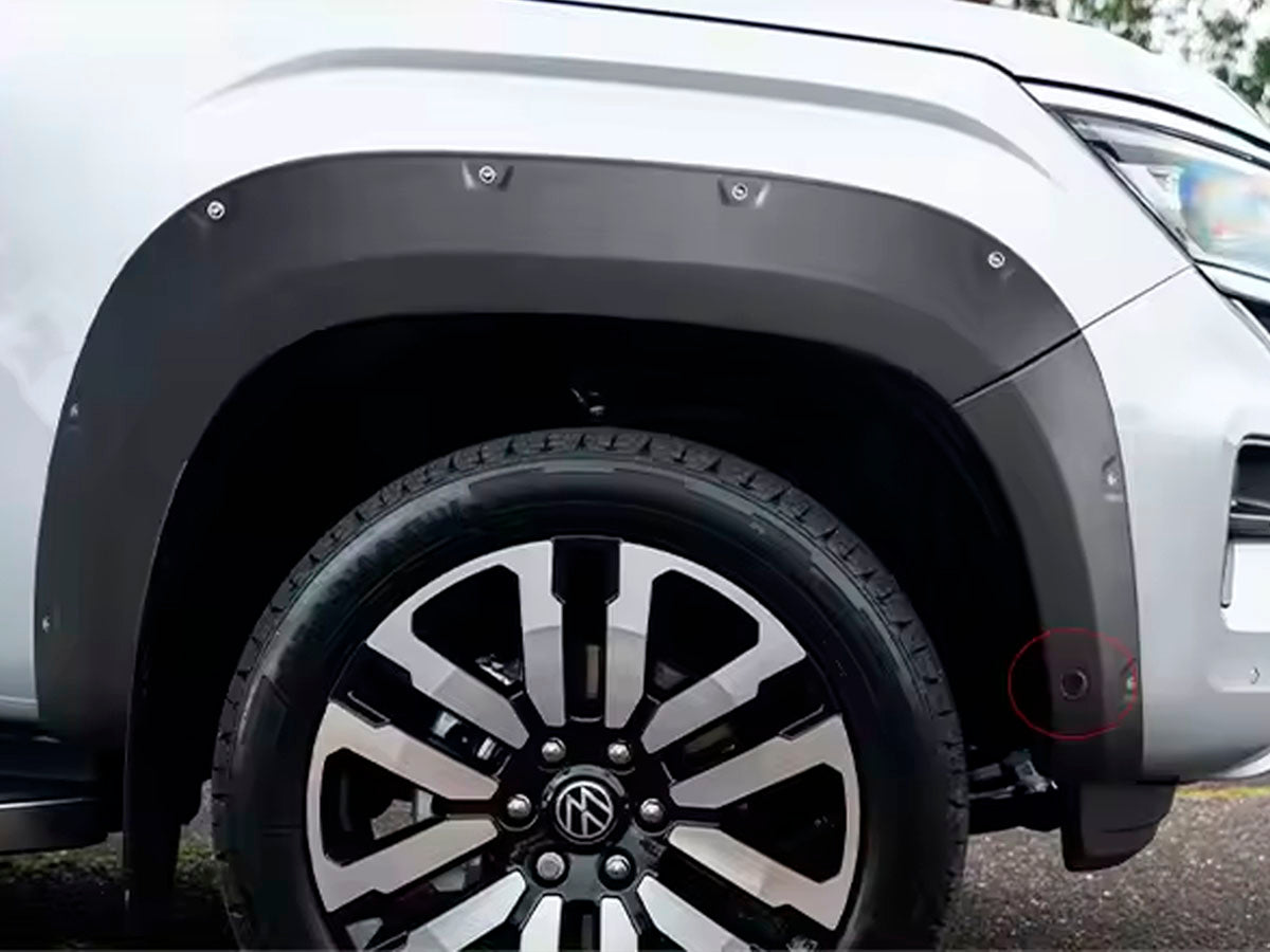 Allargamenti passaruota XXL in ABS 45 mm (6 pezzi) – Volkswagen Amarok dal 2023