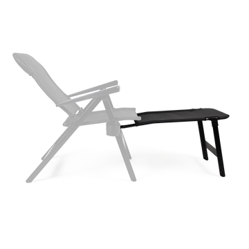 Poggiapiedi Dometic Piedemonte Nero per sedie Florence e Cortina, portata 30 kg