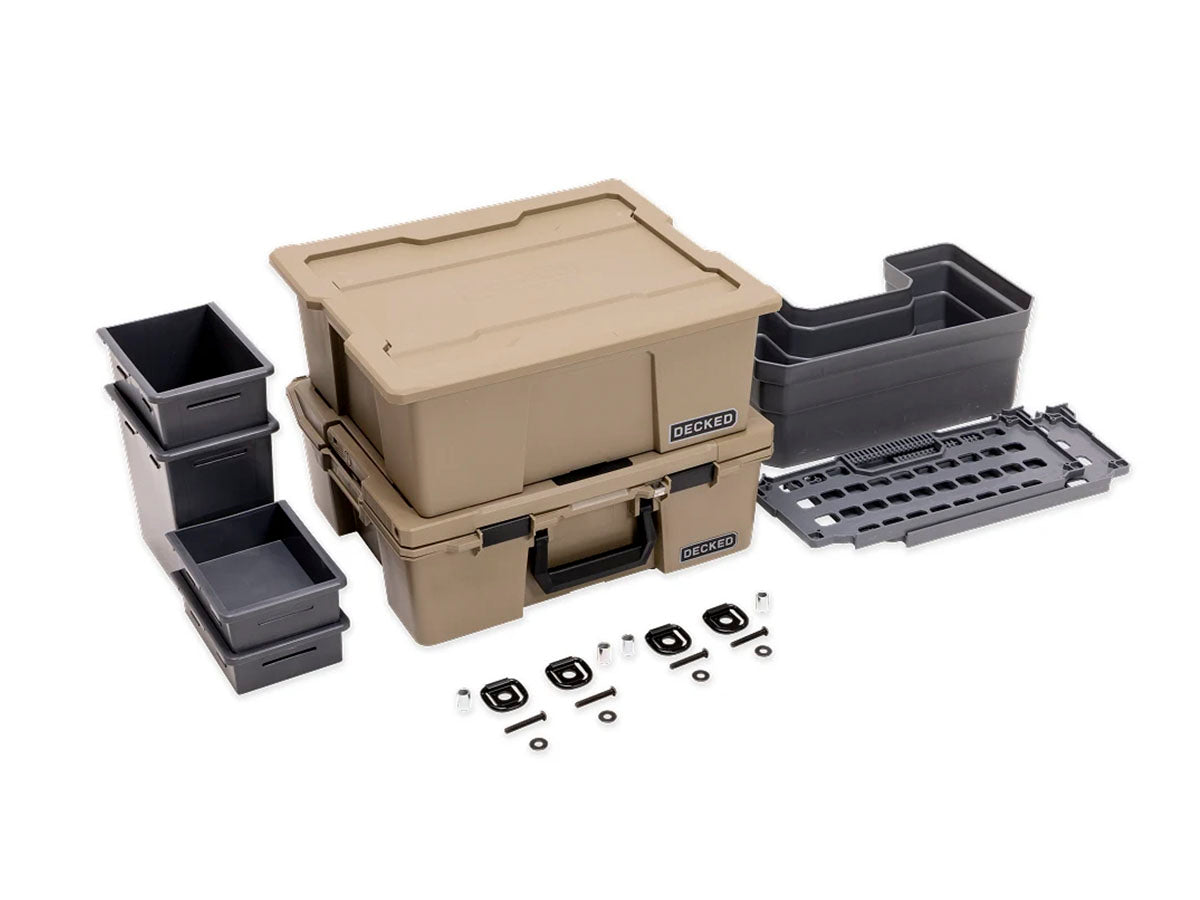 Contenitori organizer lunghi per cassettiere DECKED (2 pezzi)