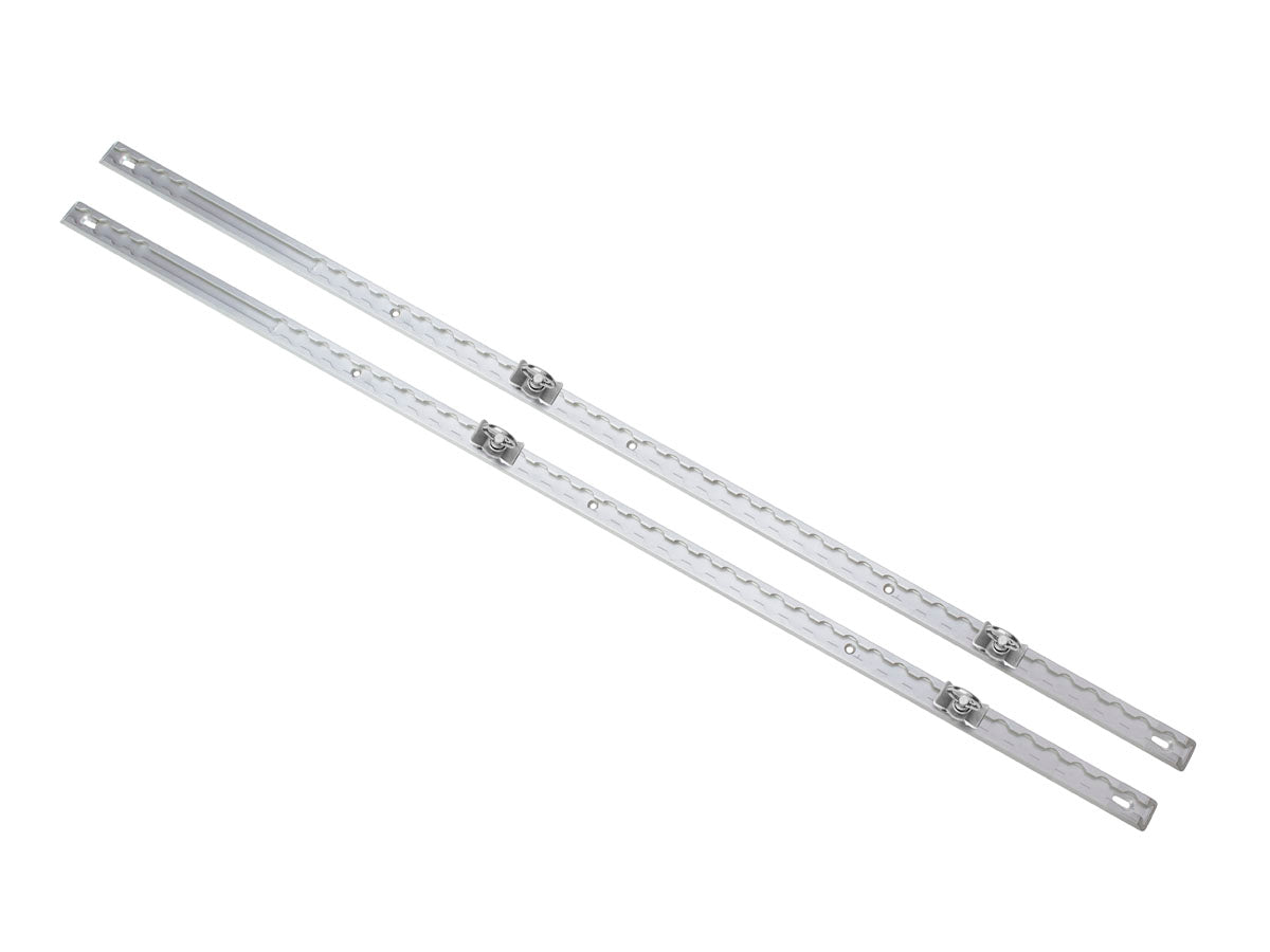Binari di ancoraggio DECKED Core Trax 147 cm con 4 ganci (2 pezzi)