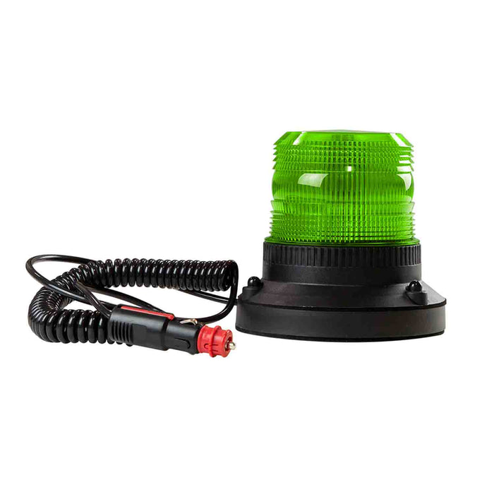 ECCO ESG-LED verde lampeggiante | 12-24v | R65 | Magnete ECCOLED