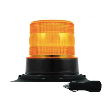 Lampeggiante LED, 4 LED, ambra, 12-24 V, base magnetica – ElectraQuip
