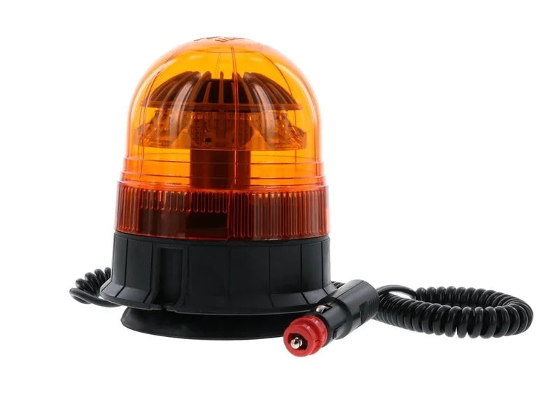 Vignal Group-Faro LED R65 ambra 12/24v montaggio magnetico, rotante