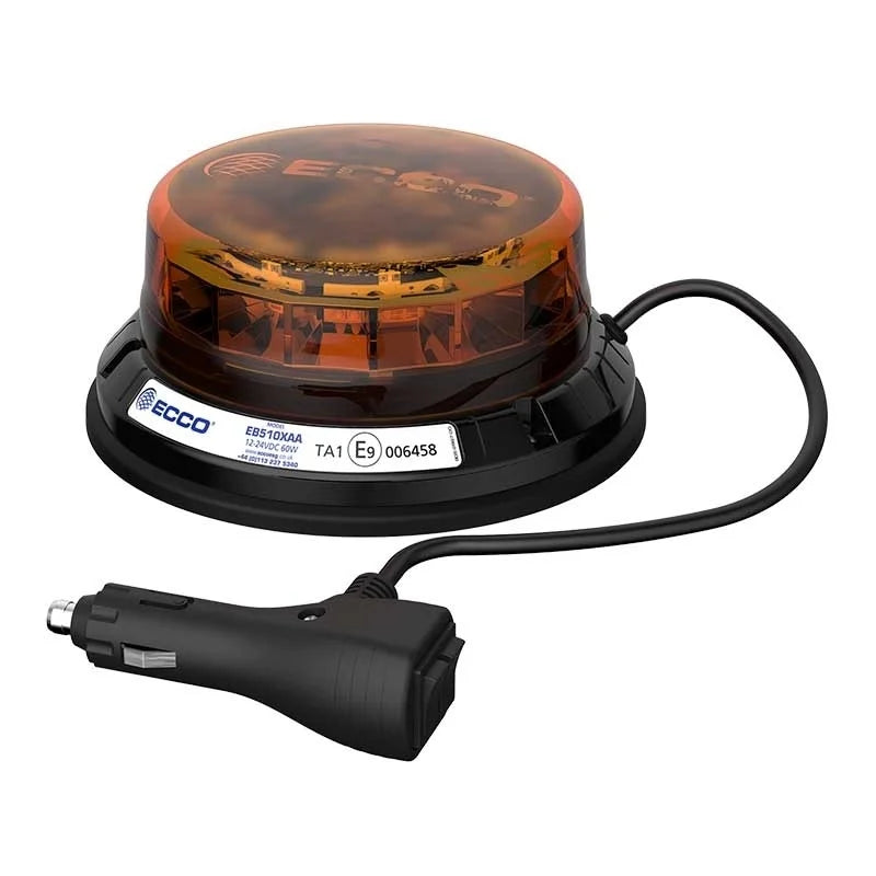 ECCO ESG -  LED R65 12-24v Ambra / CISPR25 / IP69K / Magnete