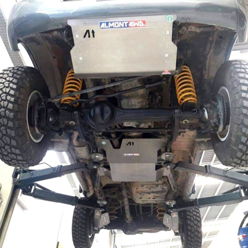 TOYOTA J105 SERIES 1998-2010 3-Cambio HZJ-105: piastra paramotore di trasferimento