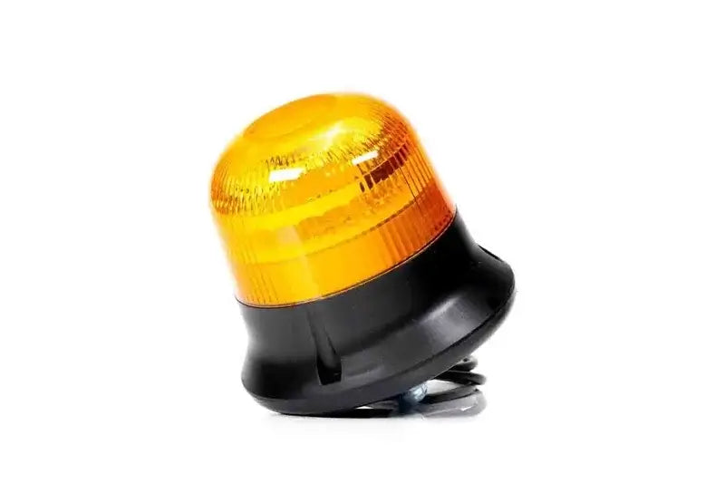 Lampeggiante LED R65 a lampo singolo, ambra, 12-24 V, cavo 1,5 m, montaggio a 1 bullone – Fristom