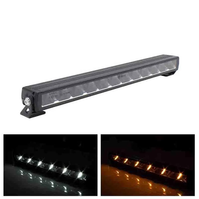 TRALERT - Lightbar Spartan a LED con luci diurne gialle o bianche da 9600 lumen