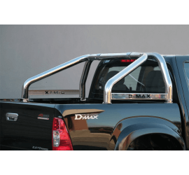 Roll Bar Isuzu D-Max 0712 Double Cab-Versione Nera