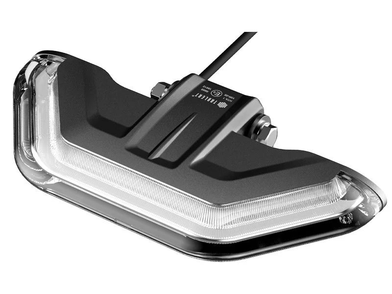 R65 -TRALERT - Torcia angolare LED R65 ambra 12/24v 2m di cavo
