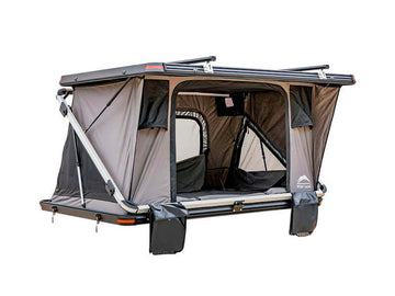 Tenda da tetto Wild Land Lareira 140 a guscio rigido con apertura verticale e barre di carico incluse