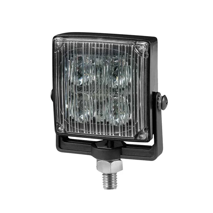 ECCO ESG - Faretto LED 4-LED | R65 | su base di montaggio | blu | 12-24v