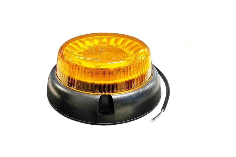 Fristom - R65 Lampeggiante a LED, doppio flash, 3 bulloni, 12/24V Cavo da 1,5 m