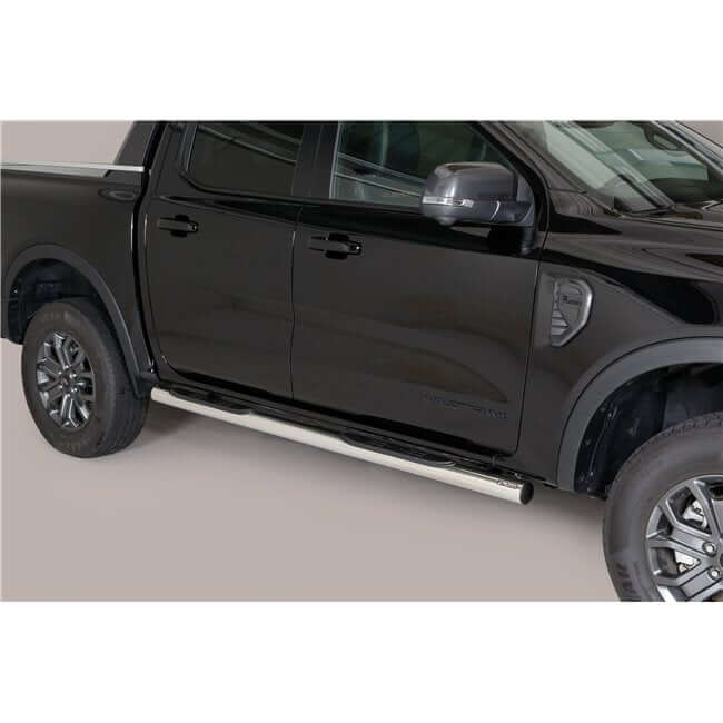 Pedane laterali Ford Ranger Double Cab dal 2023 Inox lucido | GP/295/IX