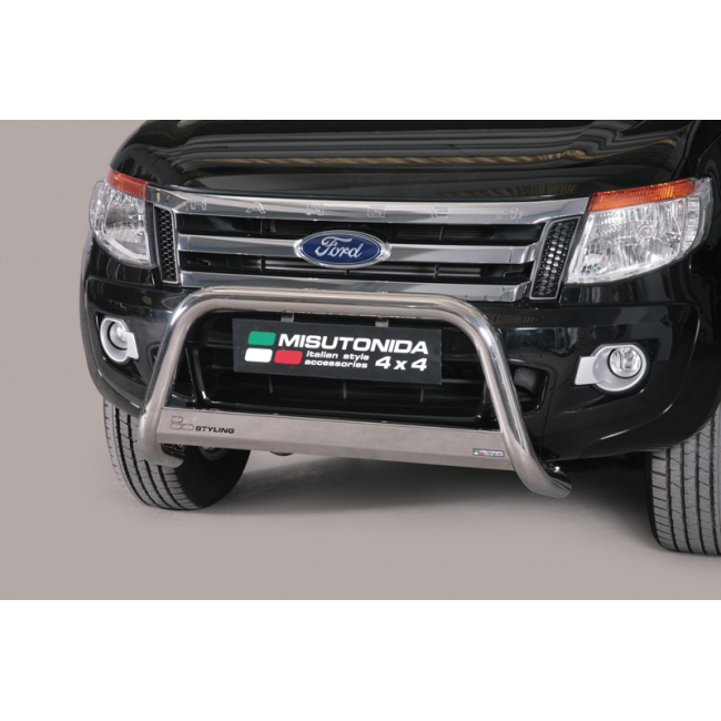 Bull Bar Ford Ranger 2012-EC/MED/295/IX-Protezione Fuoristrada Ford Ranger-Misutonida 4x4 Italy