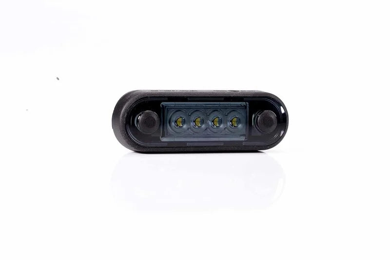 Tralert Fristom - Marcatore scuro bianco chiaro | 12-24v | 0,15 m di cavo