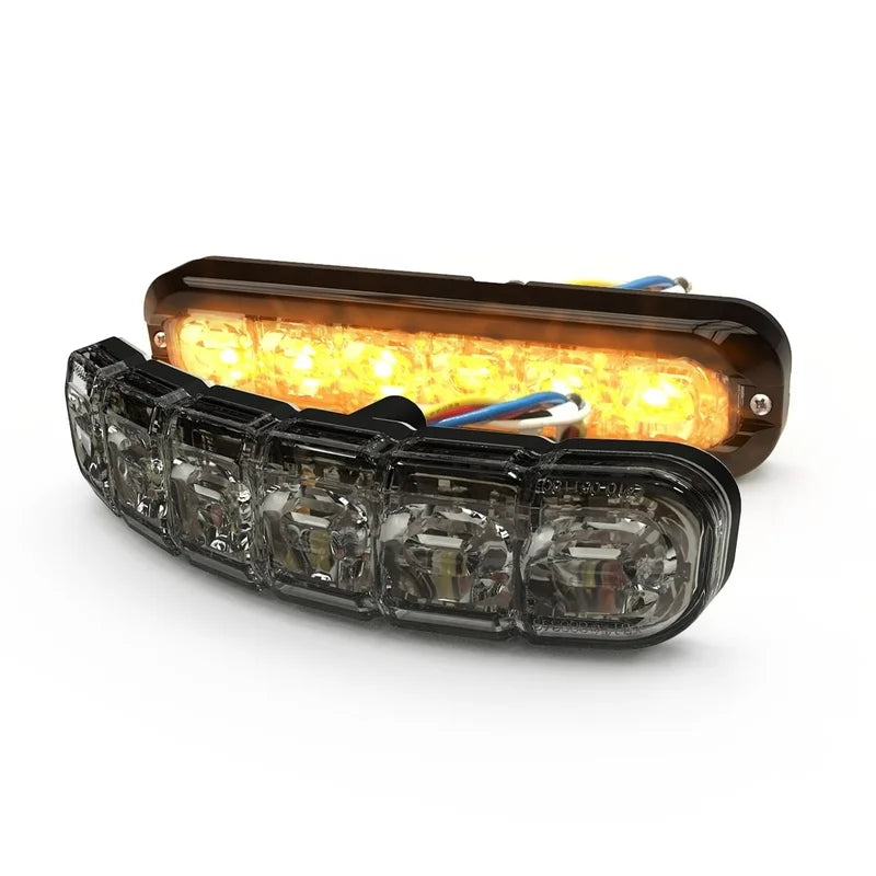 Tralert  ECCO ESG - Faretto  LED Ultraflex | R65 6 | LED | 12-24v | ambra + bianco