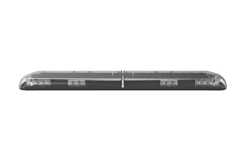 Barra lampeggiante LED serie 12+, 1212 mm, bicolore ambra/blu, R65, 12/24 V – ECCO