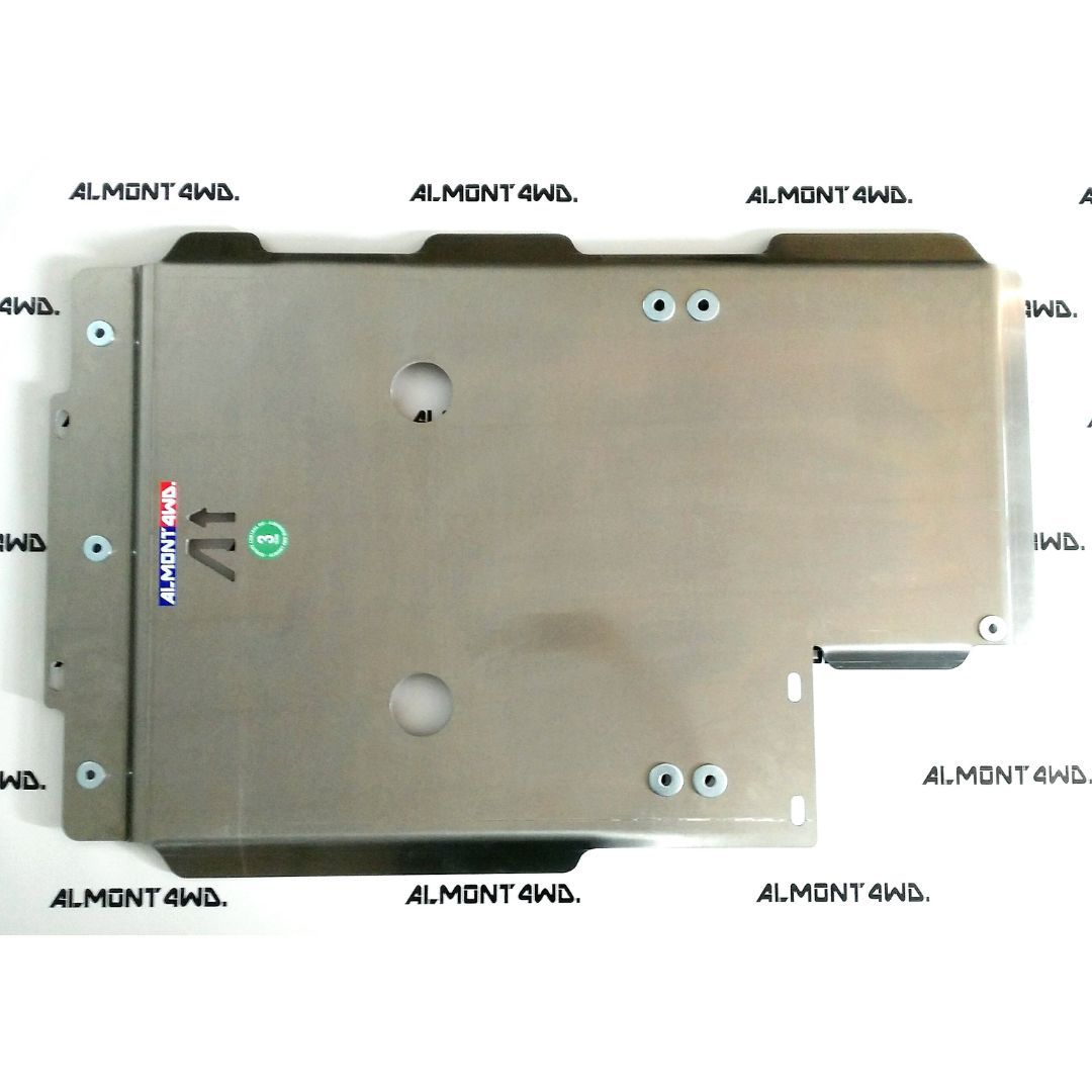 MITSUBISHI PAJERO V80-V87 2007-15 215-Cambio manuale - piastra paramotore di trasferimento