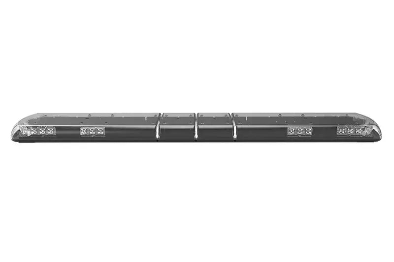 Barra lampeggiante LED serie 12+, 1524 mm, bicolore ambra/blu, R65, 12/24 V – ECCO