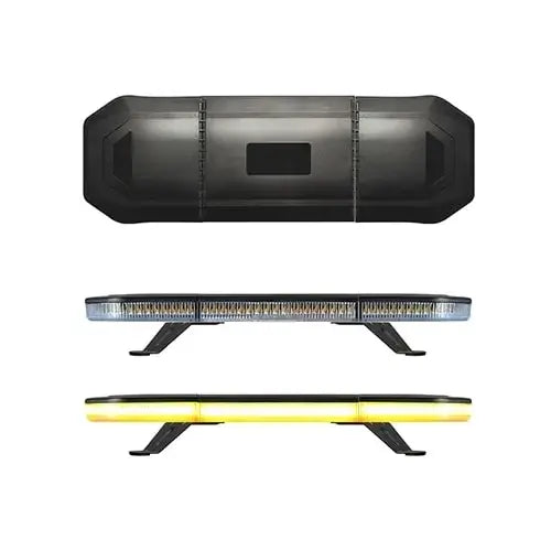 Barra lampeggiante LED ambra R65, 621 mm, lampeggio su tutta la lunghezza, 10-30 V – ElectraQuip – immagine 2