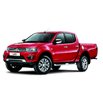 MITSUBISHI L200 2.5 DID 2005-15 239-Piastra paramotore anteriore per paraurti originale