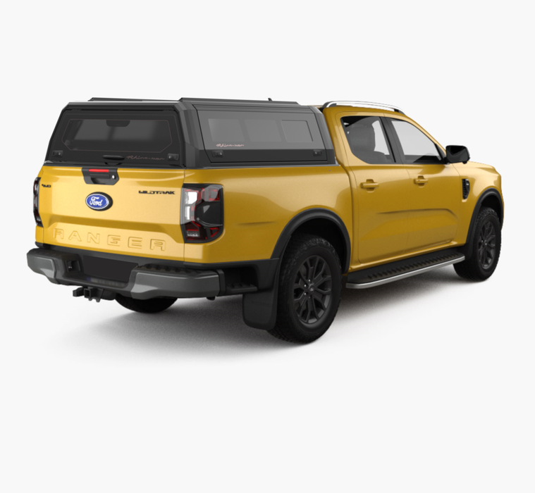 Hard Top Rhinaman in Alluminio Monoblocco "XTREME" per Ford Ranger e Ford Raptor D/C Doppia cabina  (T9 ) 2023+