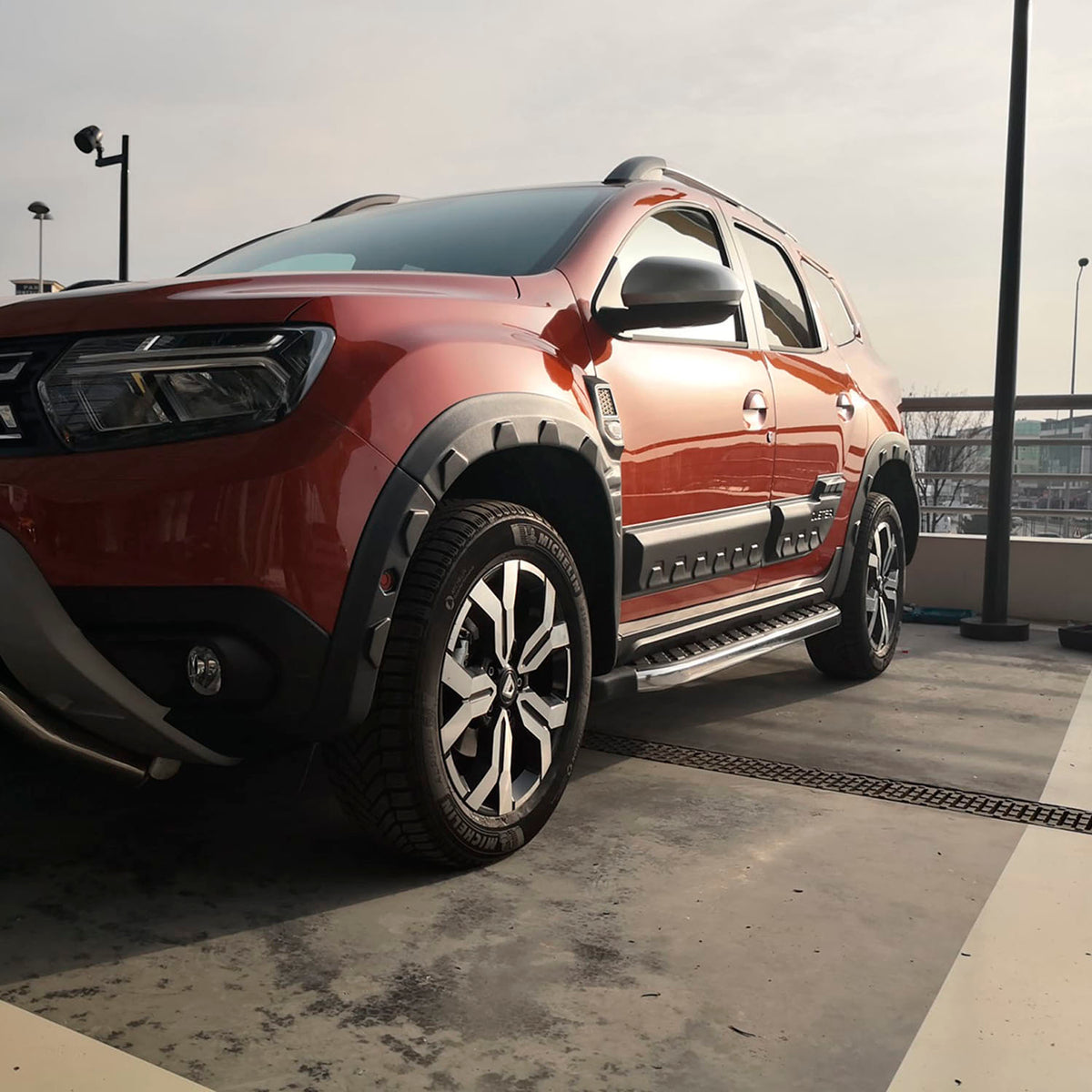 Kit allargamenti passaruota 8 pezzi – Dacia Duster 2017–2024
