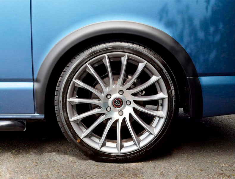 Kit 10 protezioni laterali in ABS – VW Transporter T6.1 2020–2024 passo lungo