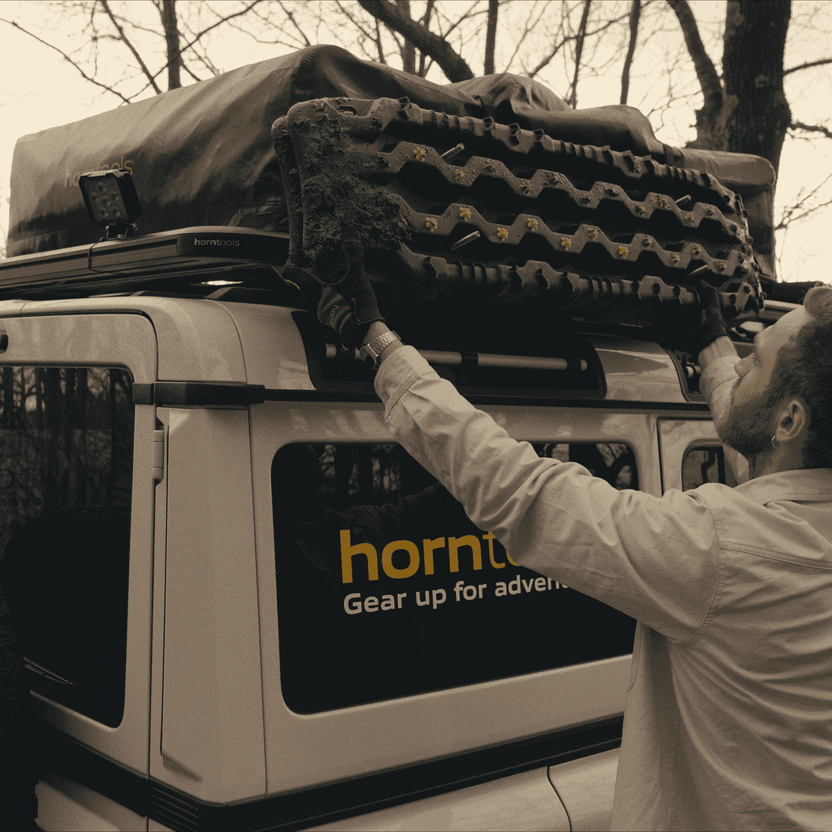 Supporto per piastre da sabbia Horntools