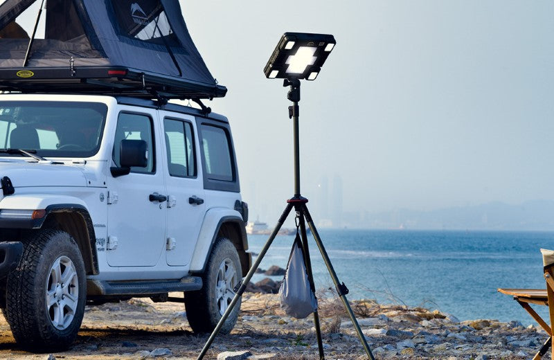 Wild Land lampada solare da campo con treppiede – tipo A