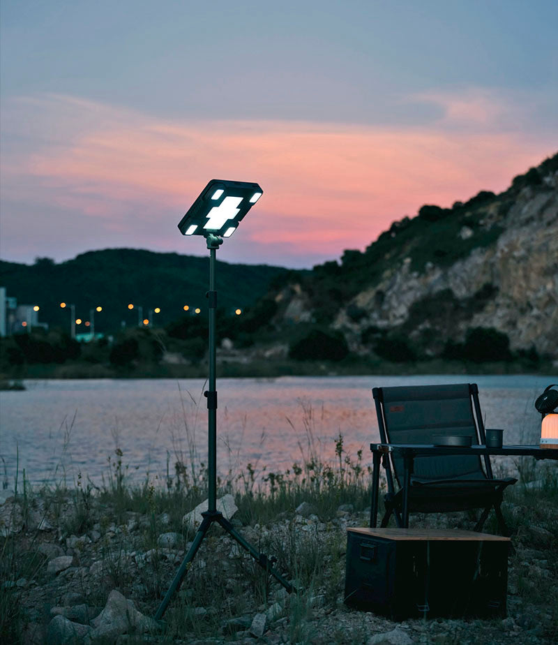 Wild Land lampada solare da campo con treppiede – tipo A