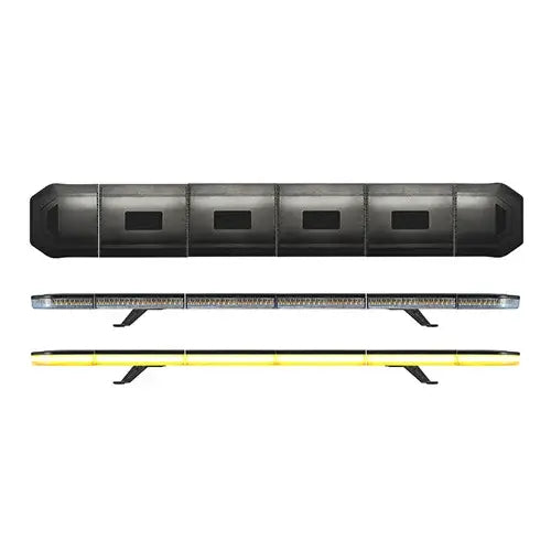 Barra lampeggiante LED ambra R65, 1345 mm, lampeggio su tutta la lunghezza – ElectraQuip – immagine 2