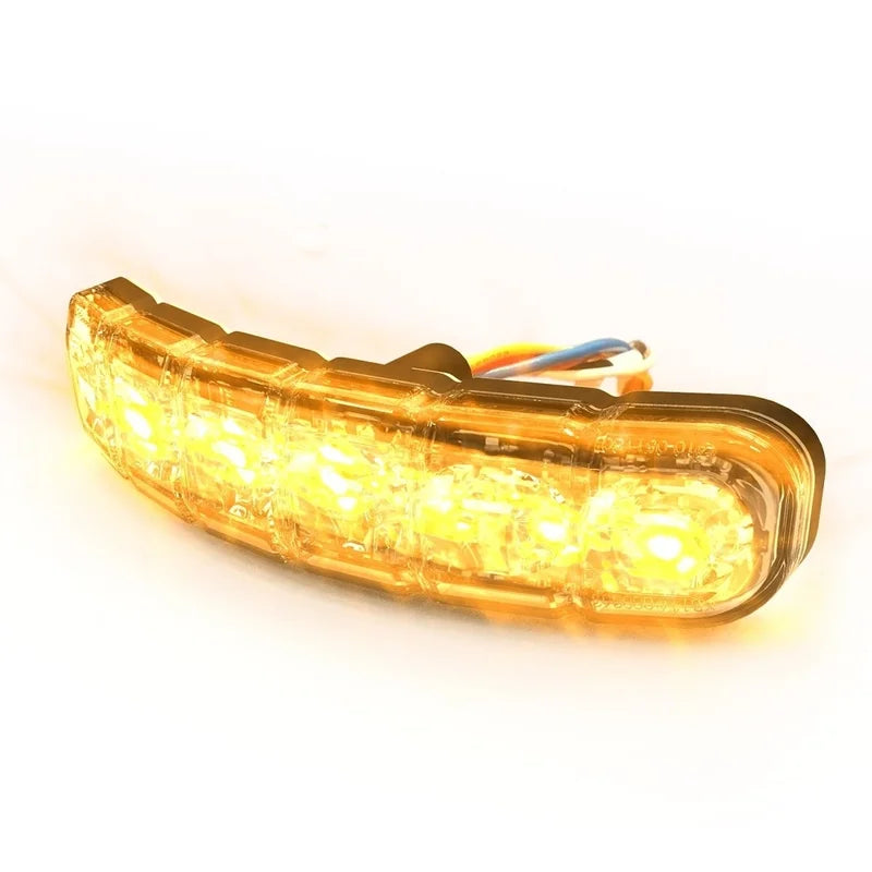 Tralert  ECCO ESG - Faretto  LED Ultraflex | R65 6 | LED | 12-24v | ambra + bianco