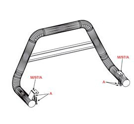 Bull Bar Ford Ranger Double Cab MED/97/IX