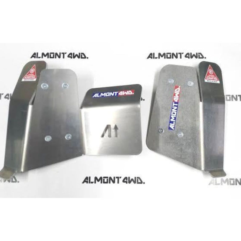 TOYOTA J8 SERIES 1989-2007 9-Ammortizzatori a doppia piastra paramotore HDJ80. 80VX 3 Armadietti (2uni)