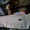TOYOTA J12 SERIES 2002-2009 16-KDJ-120/125 Cambio manuale /automatico piastra paramotore di trasferimento