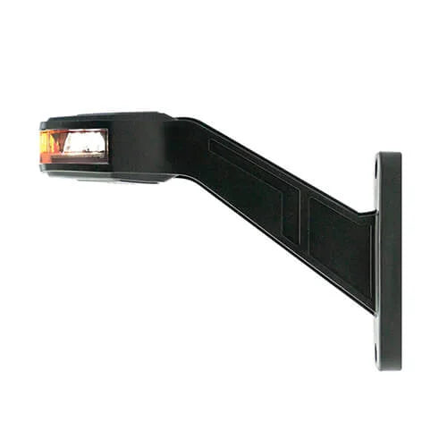 LED Autolamps - Destra | fanale frontale a LED | 12-24v | 30 cm. di cavo | rosso/bianco