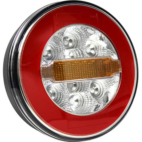 Tralert Fristom - fanale posteriore compatta a LED senza fanale targa | 12-36v | 100 cm. di cavo